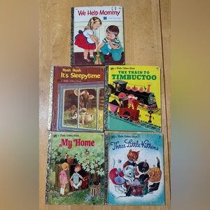 Vintage Little Golden Books Collection